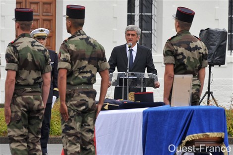 Honneurs militaires caporal Anthony Bodin P1055910