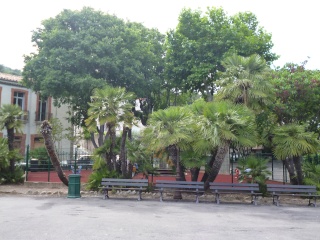 L'entrée du jardin municipal. P1010412