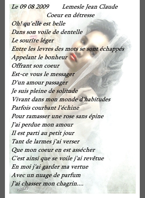 coeur en detresse poeme de jcl Le09_010