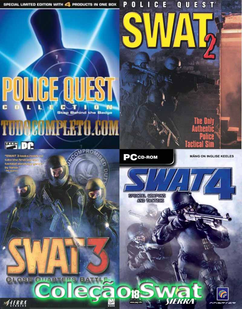 COLEÇÃO SWAT "Police Quest" Swatco10