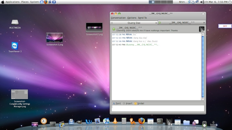 Show hàng - Ubuntu Screen13