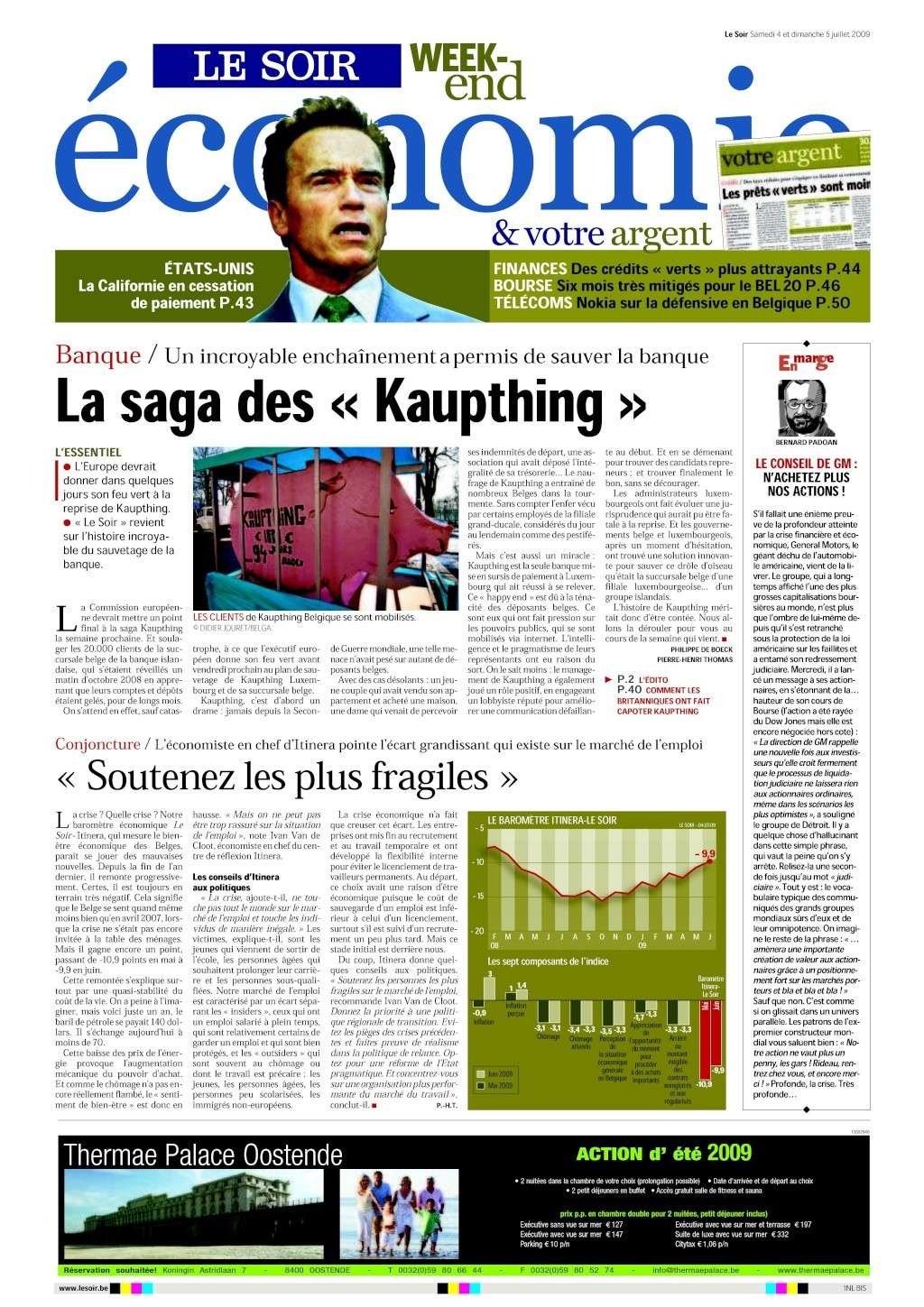 04/07/2009 Le Soir - La saga des "Kaupthing" Saga_l13