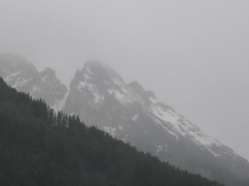 18 luglio 2009: VAL DI FASSA (TN): NEVICATA OLTRE I 1700 mt. s.l.m. Moena_29