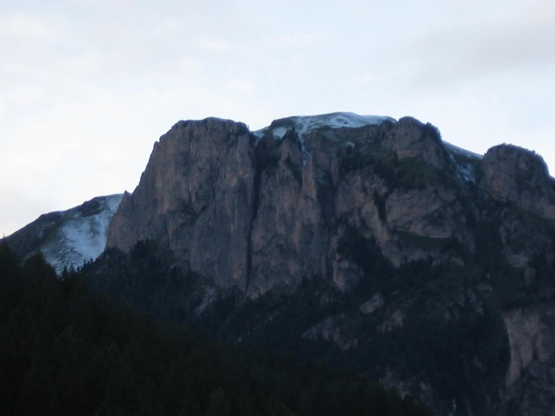 18 luglio 2009: VAL DI FASSA (TN): NEVICATA OLTRE I 1700 mt. s.l.m. Moena_45