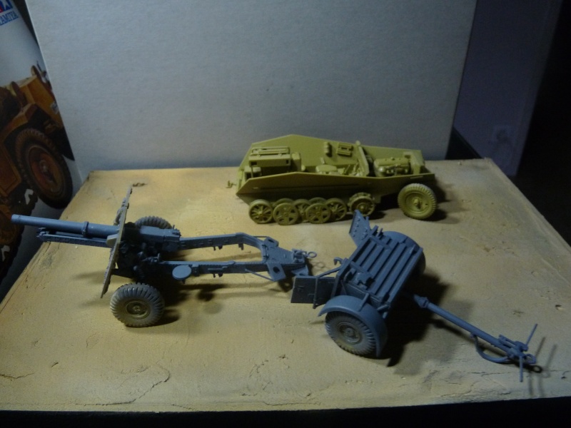 25 pdr FIELD GUN ARICAIN  ABANDONNE Vue_te14