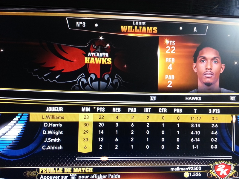 Nets 92 @ Hawks 80[checked] 20130525