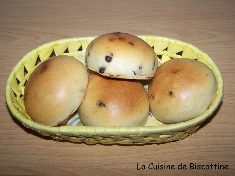 Petits pains viennois aux pépites de chocolat Petits11