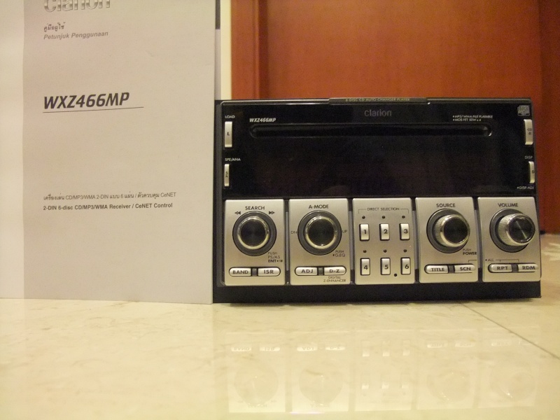 Clarion WXZ466MP 6-Disc CD/MP3/WMA receiver (Used) SOLD Dscf1110