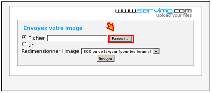 Insérer une image dans le Forum Image310