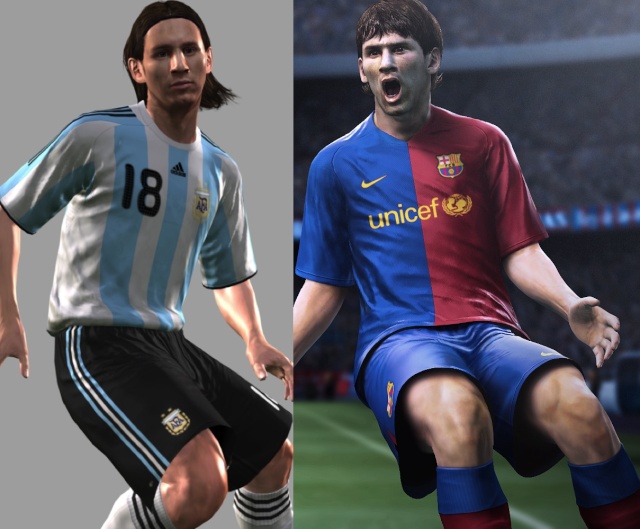 Pro Evollution Soccer 2010 ''PES 2010'' Messi-10