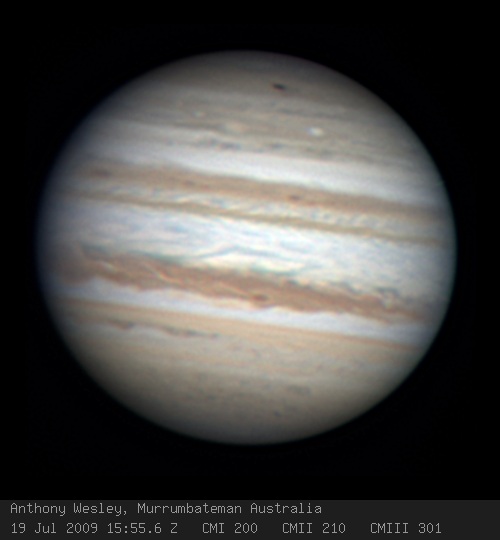 Images of Jupiter from the Guy that alerted Nasa (Anthony Wesley) J2009011