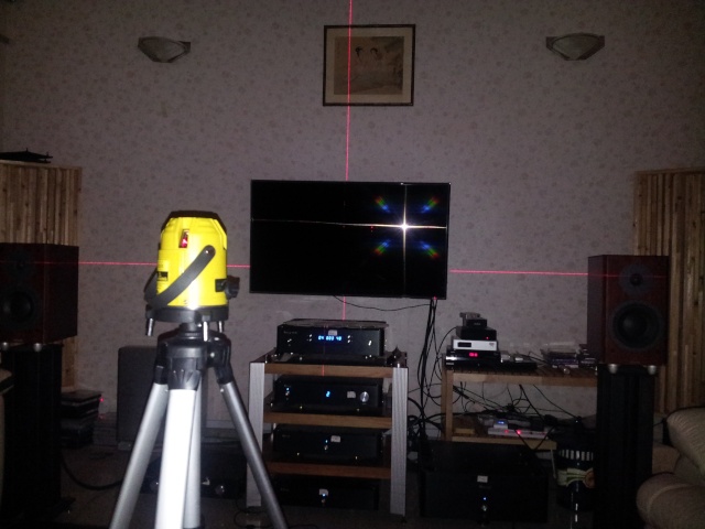 Fukuda Laser level alignment 20130510