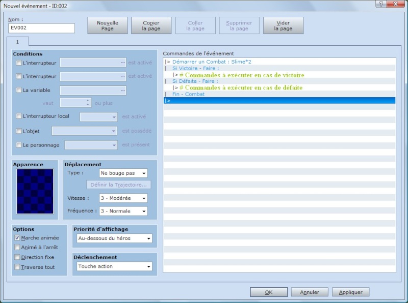 La programmation en events : Chapitre 2 : Les commandes de base Sans_t53