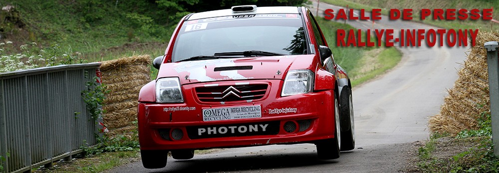 Salle de Presse RALLYE-INFOTONY