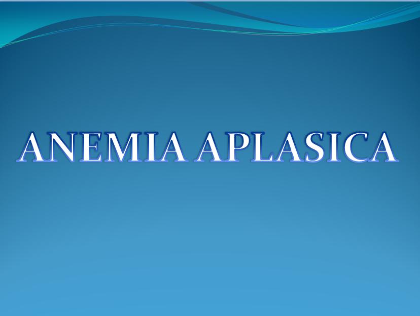 Anemia Aplasica Anemia10