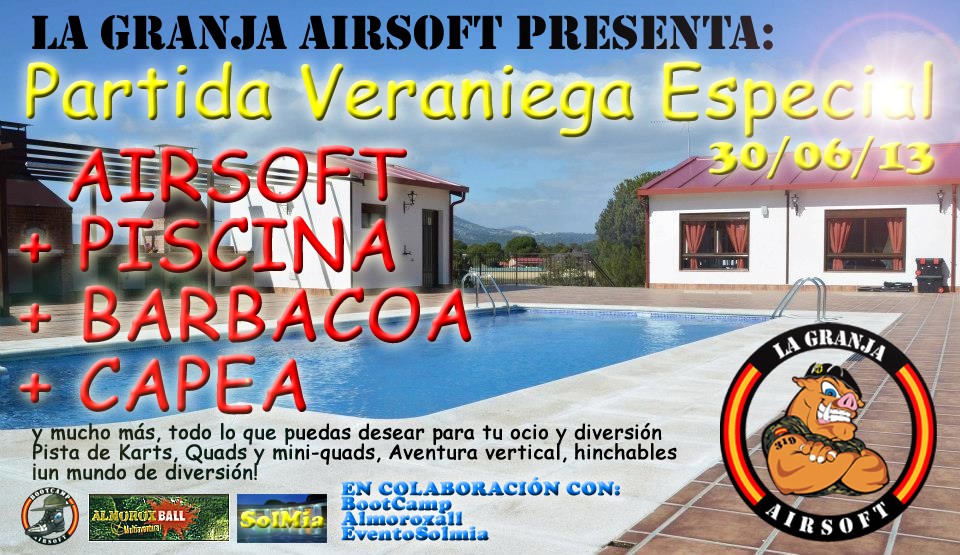 ¡¡SUPER EVENTO Airsoft veraniego!!! Partida + Paella o barbacoa + Piscina + capea 30/06/13 Partid11