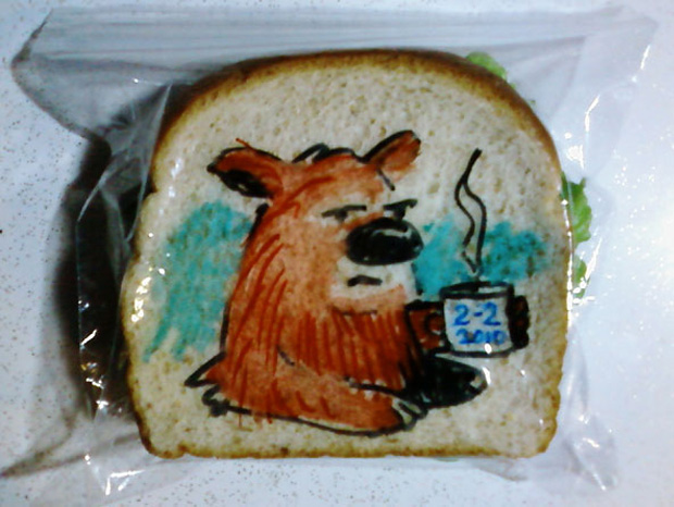 [stars ou presque] Un père débordant d’imagination décore les sandwichs de ses enfants tous les jours Un-per28