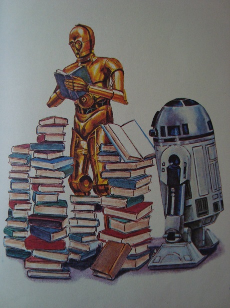 Return of the childhood Star Wars book! Swqand15