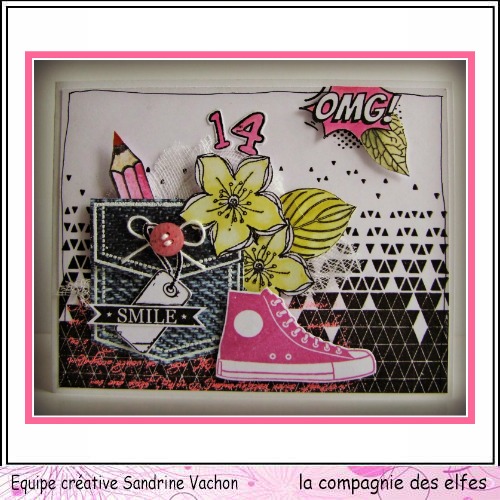 Carte scrap Juillet 2019 Carte244