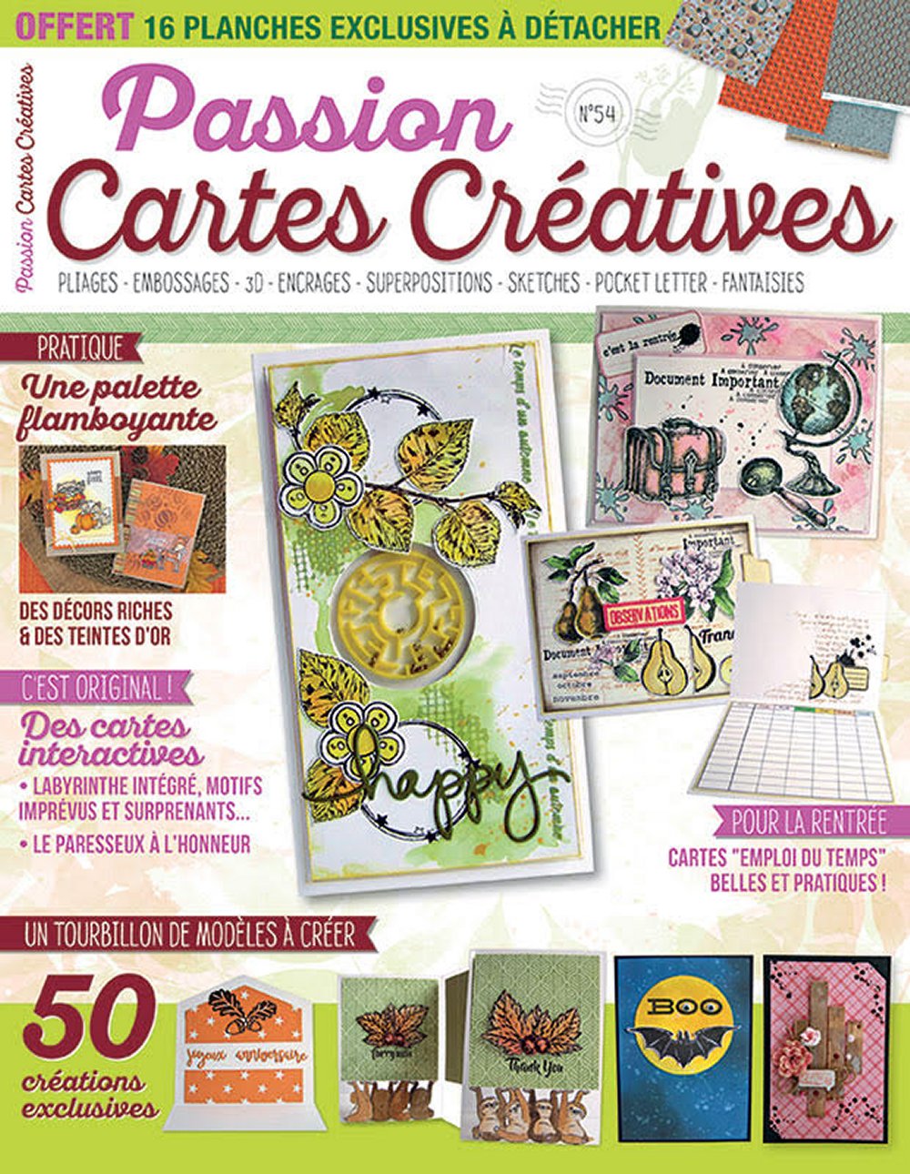 Passion Cartes Créatives n°54 Pcc5410
