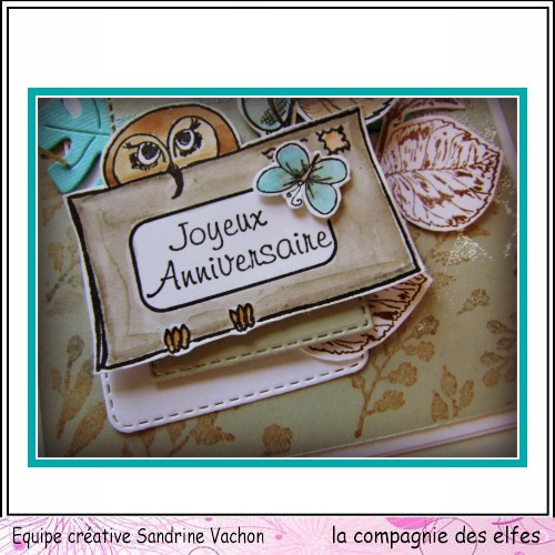 Carte Sentiments A La Cie Tampons La Compagnie Des Elfes