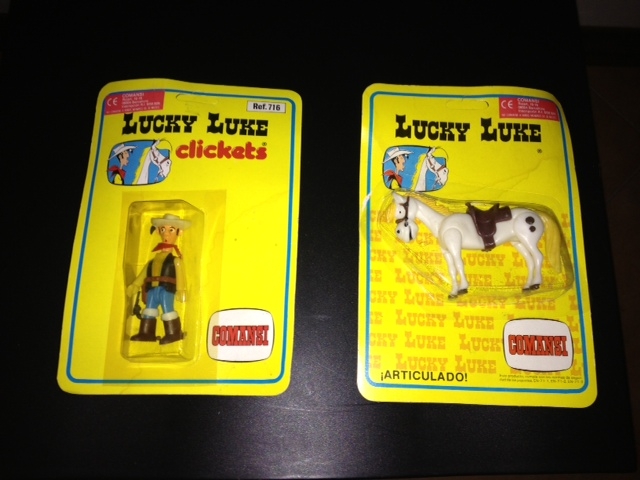 Lucky Luke E Jolly Jumper in blister MOC - Fondi di magazzino  Luke10