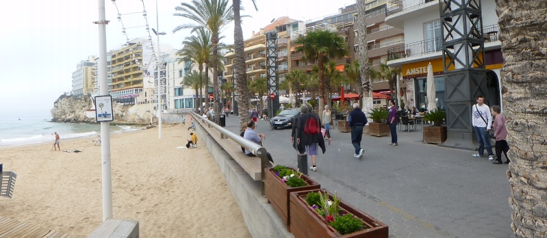 Spain, Costa Blanca, Benidorm, Levante beach walk 28210