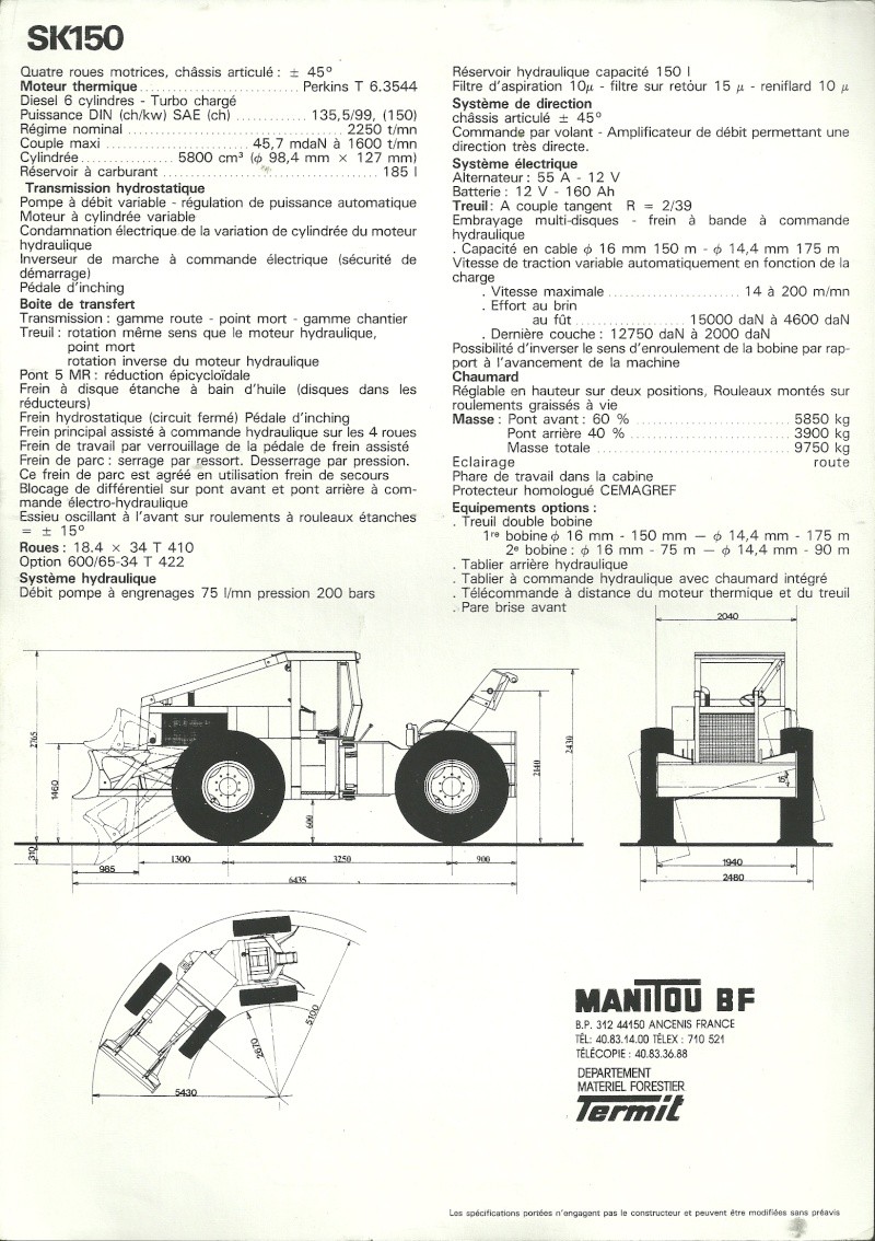 FORESTIERS - Tracteur et materiel FORESTIER - Page 2 Numar126