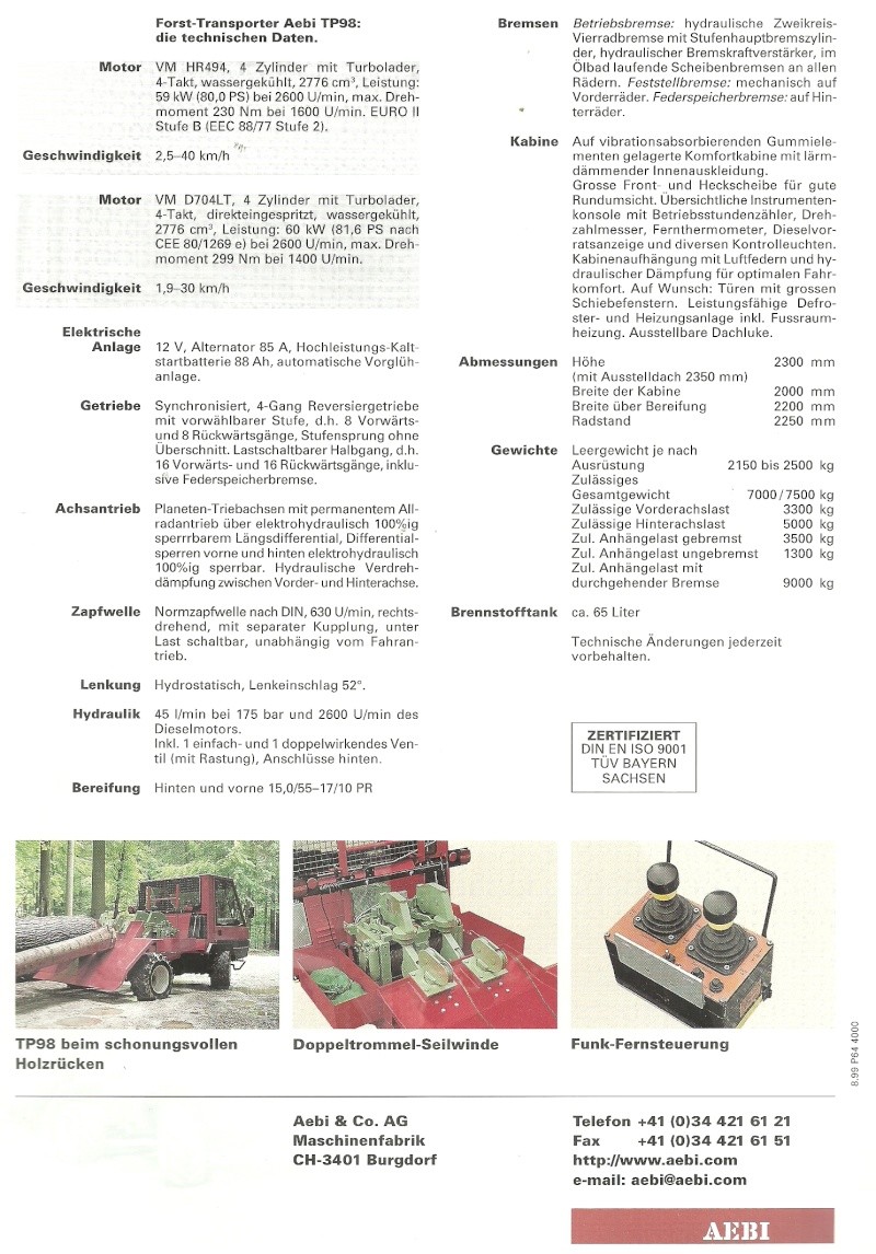 FORESTIERS - Tracteur et materiel FORESTIER - Page 2 Numar167