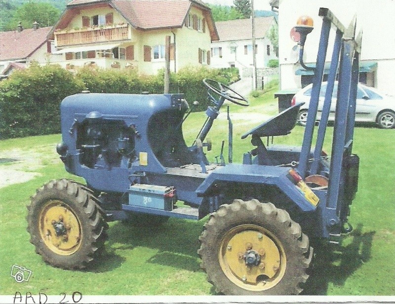 Tracteur et materiel FORESTIER Numari90