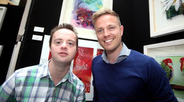 Nicky Byrne -Daughters of Charity Art Exhibition – 10-06-13 10113110