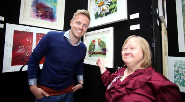 Nicky Byrne -Daughters of Charity Art Exhibition – 10-06-13 10121610