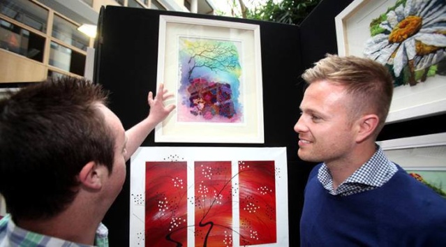 Nicky Byrne -Daughters of Charity Art Exhibition – 10-06-13 10175910