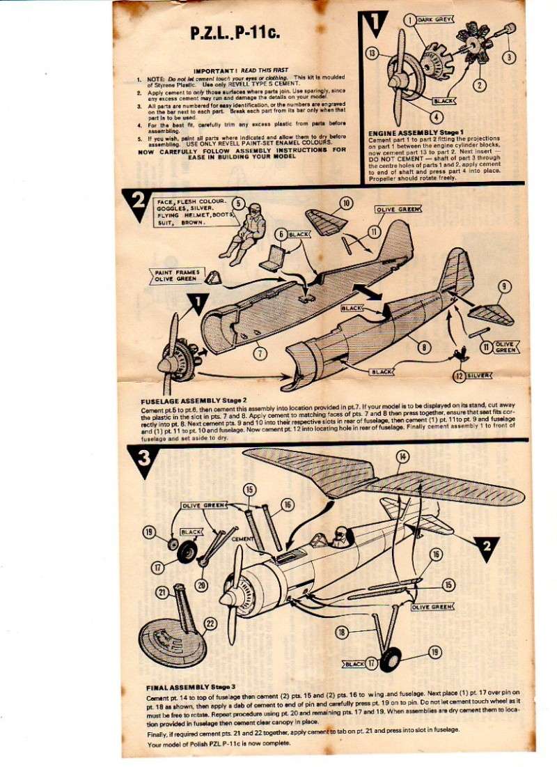 Revell - PZL P11 de 1966 Pzl02610