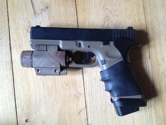 review Glock 17 marui custom FDE Img_0016