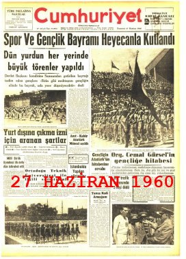 26 Haziran Atatürk'ü Anma, Gençlik ve Spor Bayramı 26880710