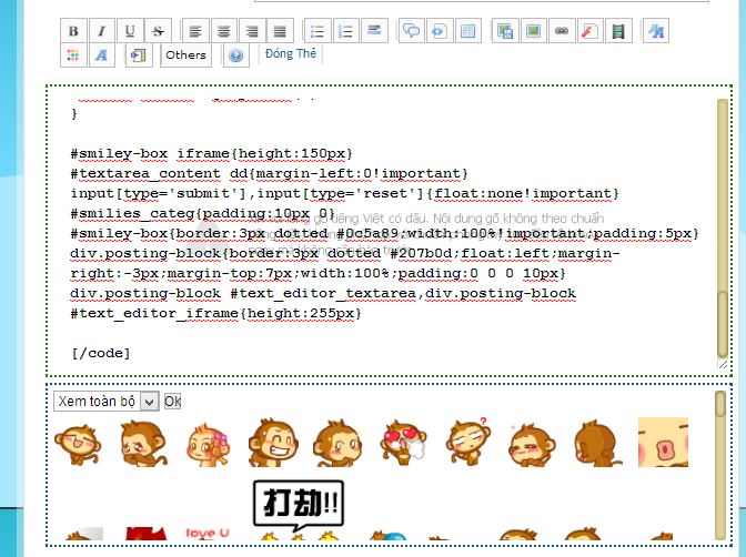 Code Post&smile gọn đẹp forumtion  Forumt10