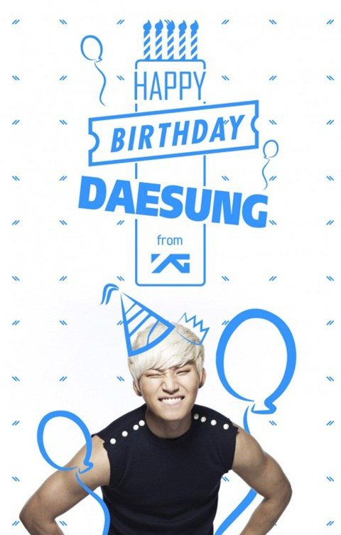 Joyeux anniversaire à Daesung du groupe BigBang  31581110