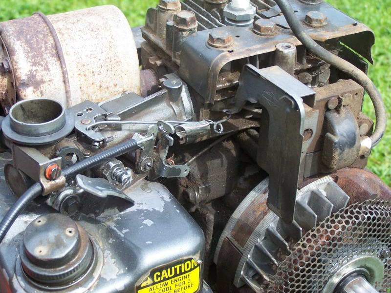 Réglage moteur Briggs 5 cv . Reglag10