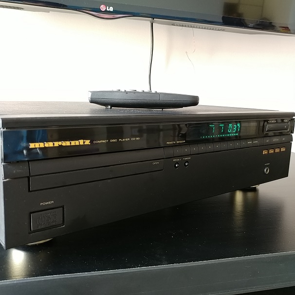 Marantz CD-50 Belgium TDA-1541A DAC Stereo CD Player with Remote 20180726
