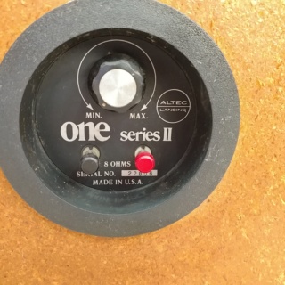 Vintage 70's Altec Lansing Model One Series II Stand Mount Speaker 20181021