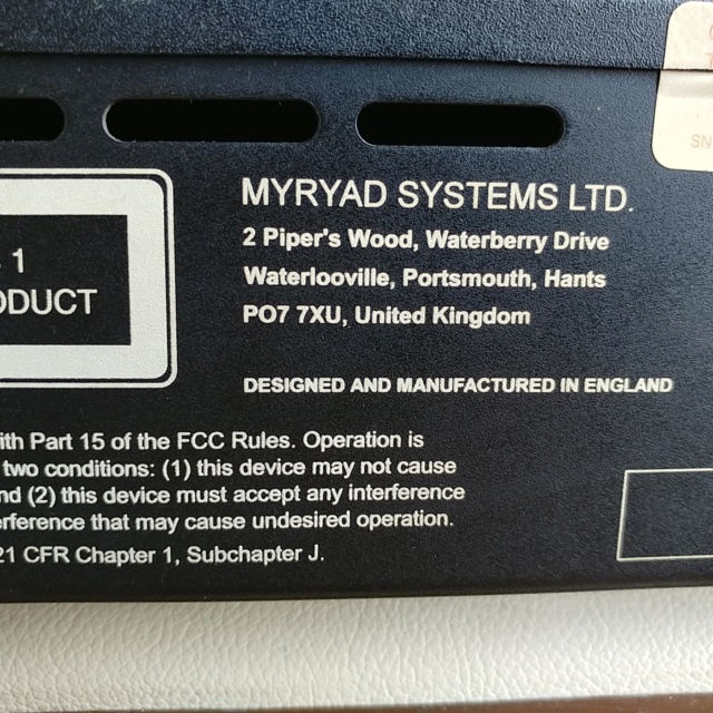 Myryad MCD-200 England Made CD Player with Orignal Remote 20181042