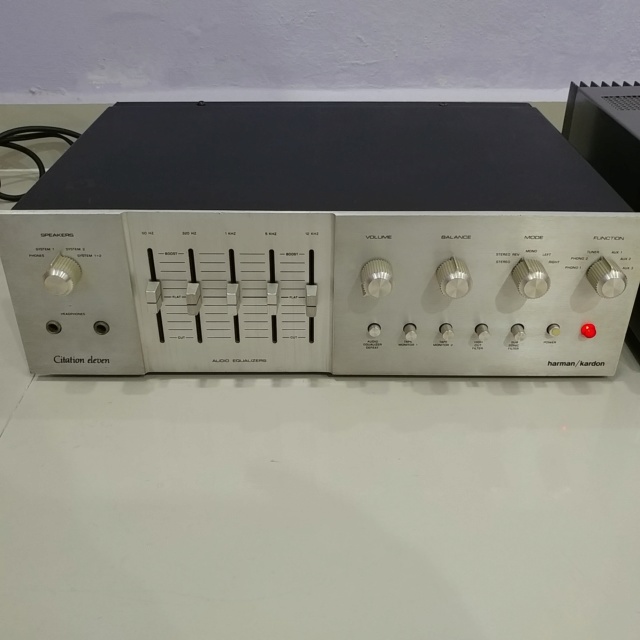 Harman Kardon Citation 11 and Citation 12 Pre Power Amplifier  USA Made 20181044