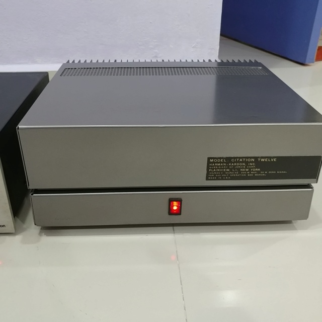 Harman Kardon Citation 11 and Citation 12 Pre Power Amplifier  USA Made 20181045