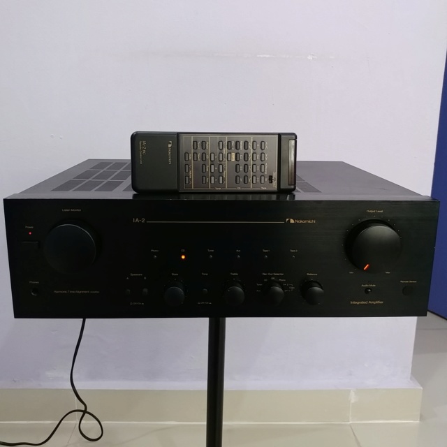 Nakamichi IA-2 Stereo Integrated Amplifier with Remote Phono MM MC 20181210