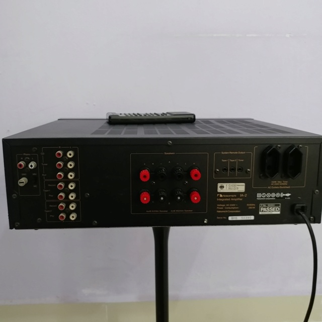 Nakamichi IA-2 Stereo Integrated Amplifier with Remote Phono MM MC 20181213