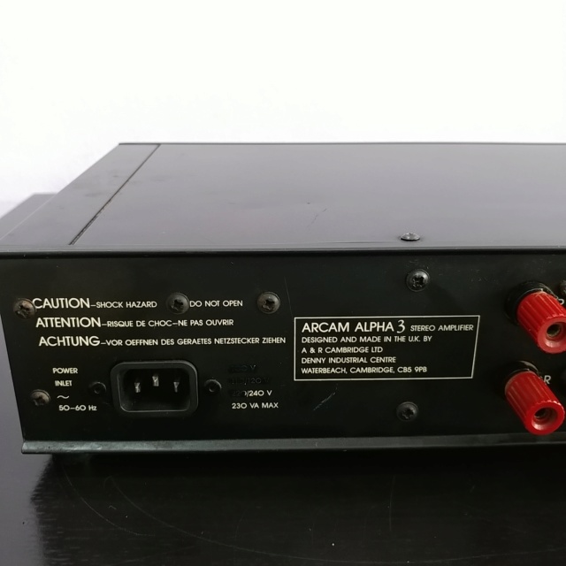 Arcam Alpha 3 England Made Stereo Integrated Amplifier with Phono 20190114