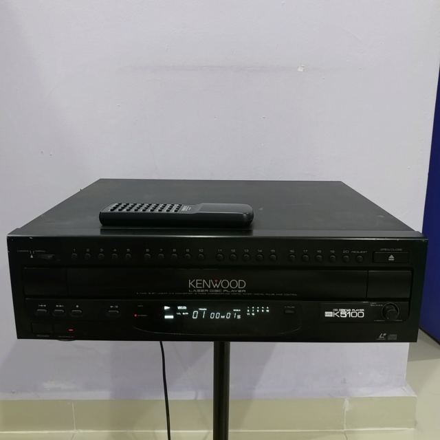 Kenwood LVD-K5100 LD and CD Player with Remote 20190133