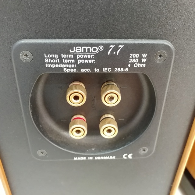 Jamo 7.7 Denmark Made Top of the line floorstanding speaker 20190333