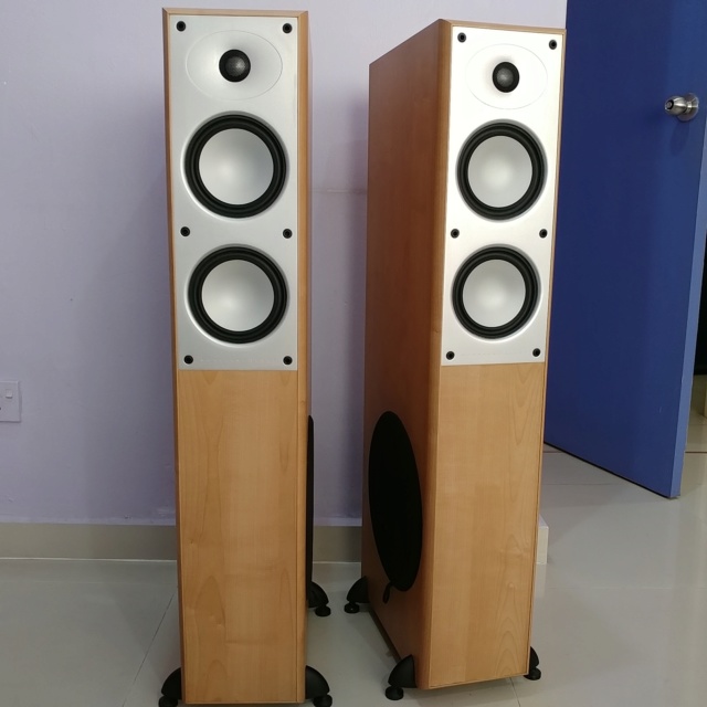 Mordaunt Short MS-502 Floorstanding Speaker Equipped with 10 Inch Active SUB 20190815